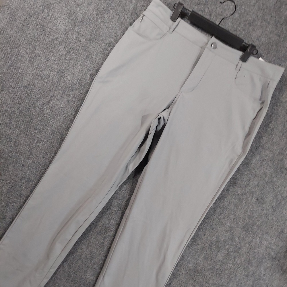 Modern Ambition‎ Pants Mens 36x34 Gray Chino 5 Pocket Stretch Travel Casual